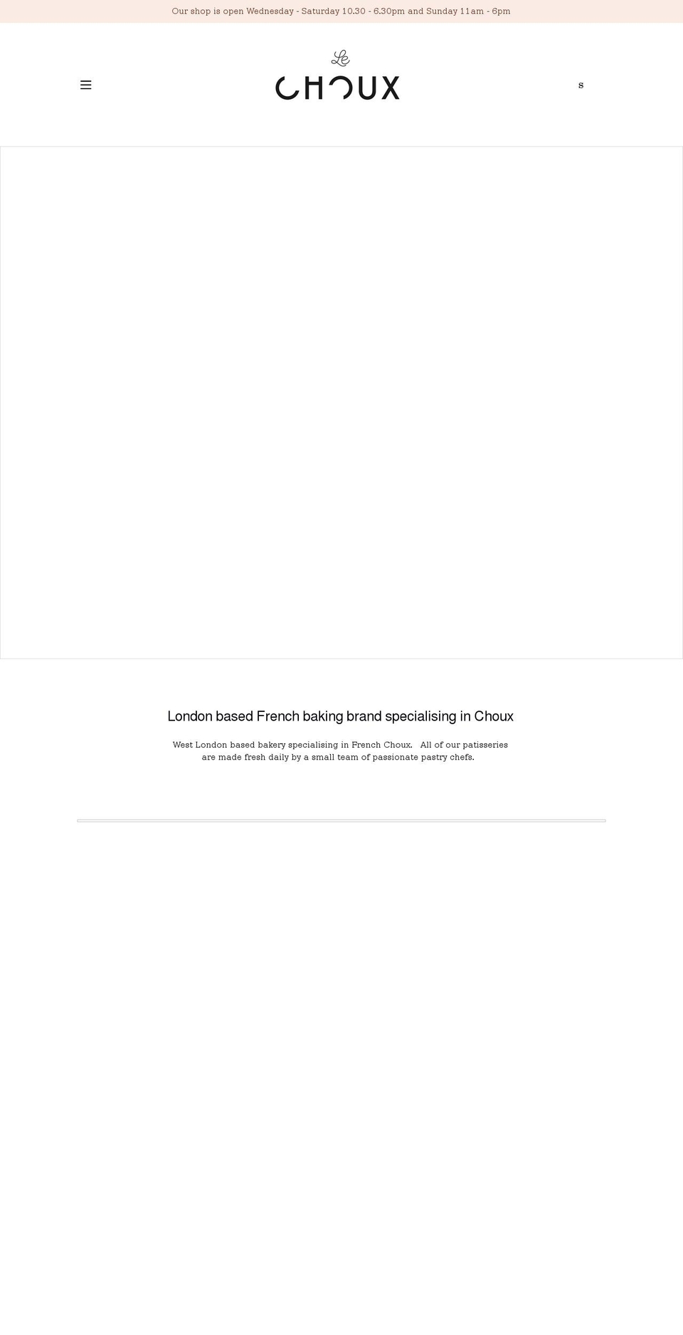 lechouxlondon.com shopify website screenshot
