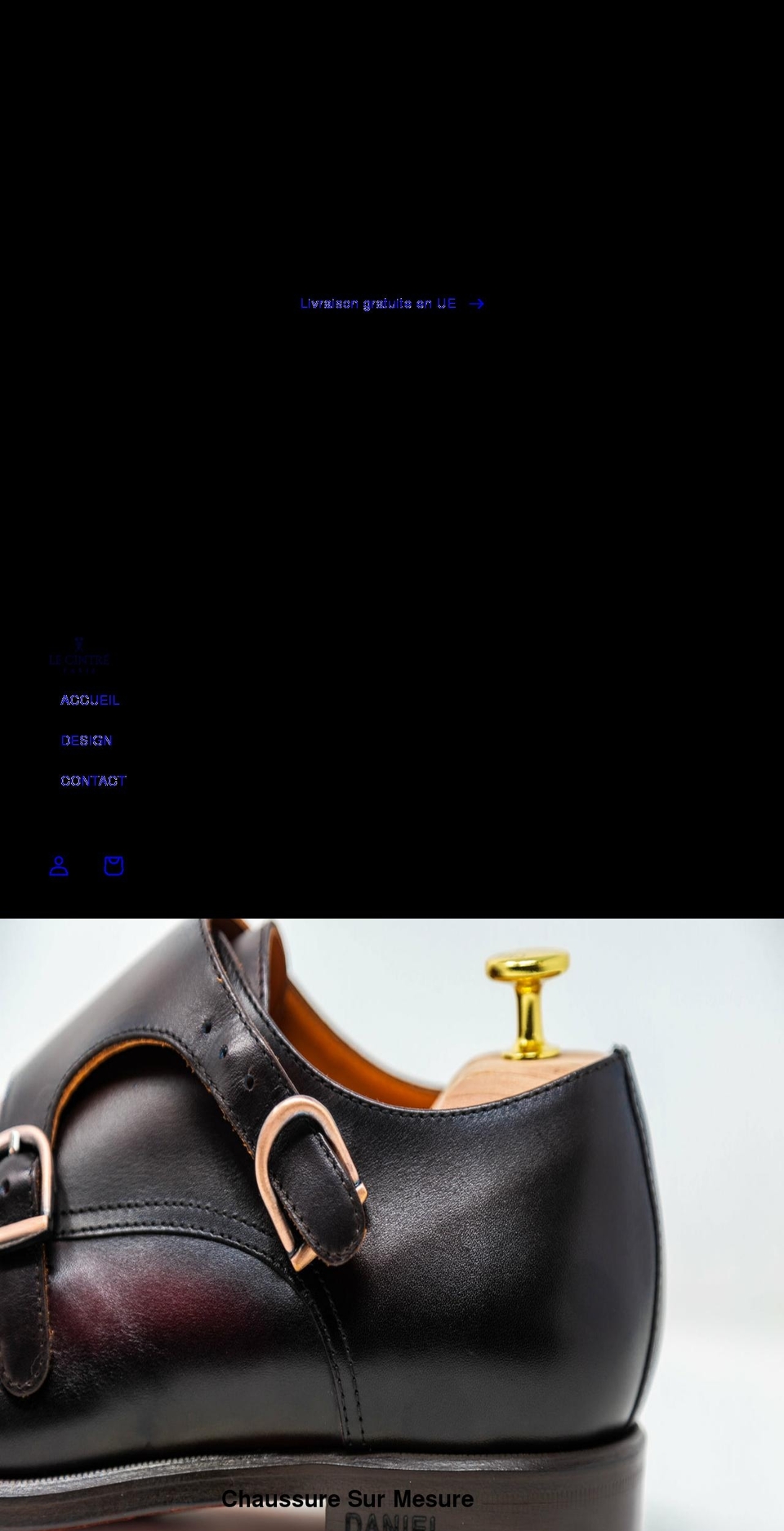 lecintreparis-shoes.com shopify website screenshot