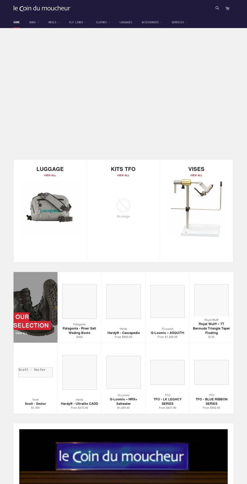 lecoindumoucheur.com shopify website screenshot