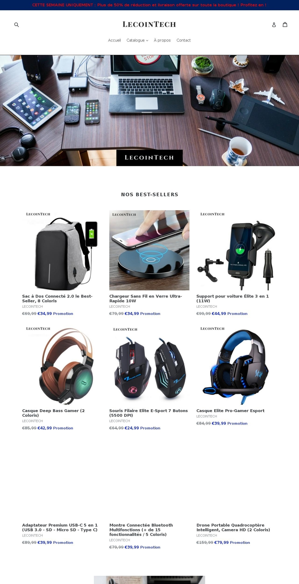 lecointech.com — Shopify storefront screenshot