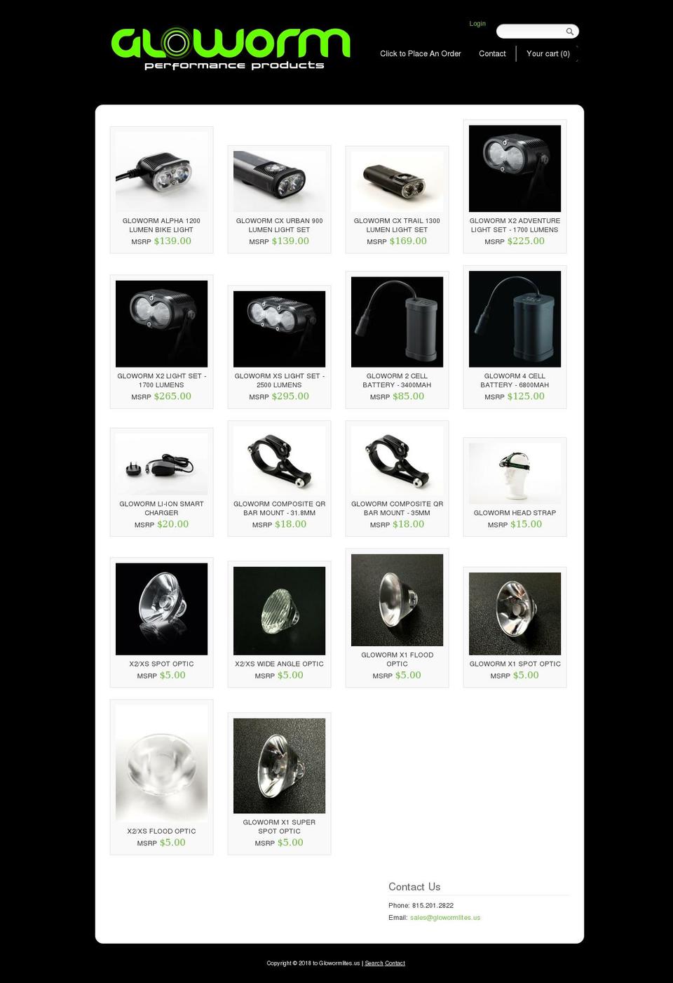 GlowormUSA Shopify theme site example ledelighting.com