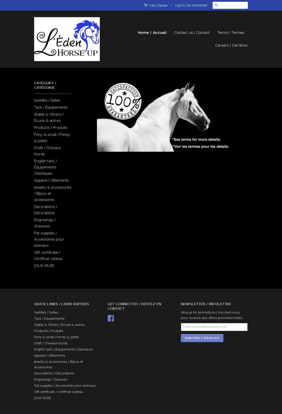 ledenecurie.com shopify website screenshot