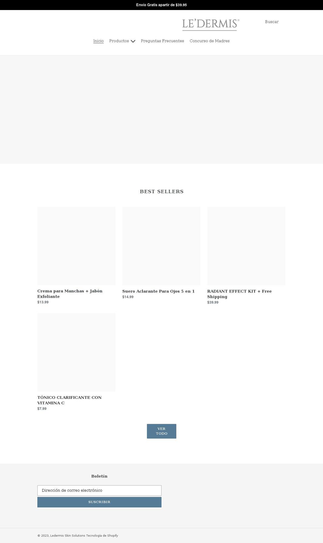 ledermis.com shopify website screenshot