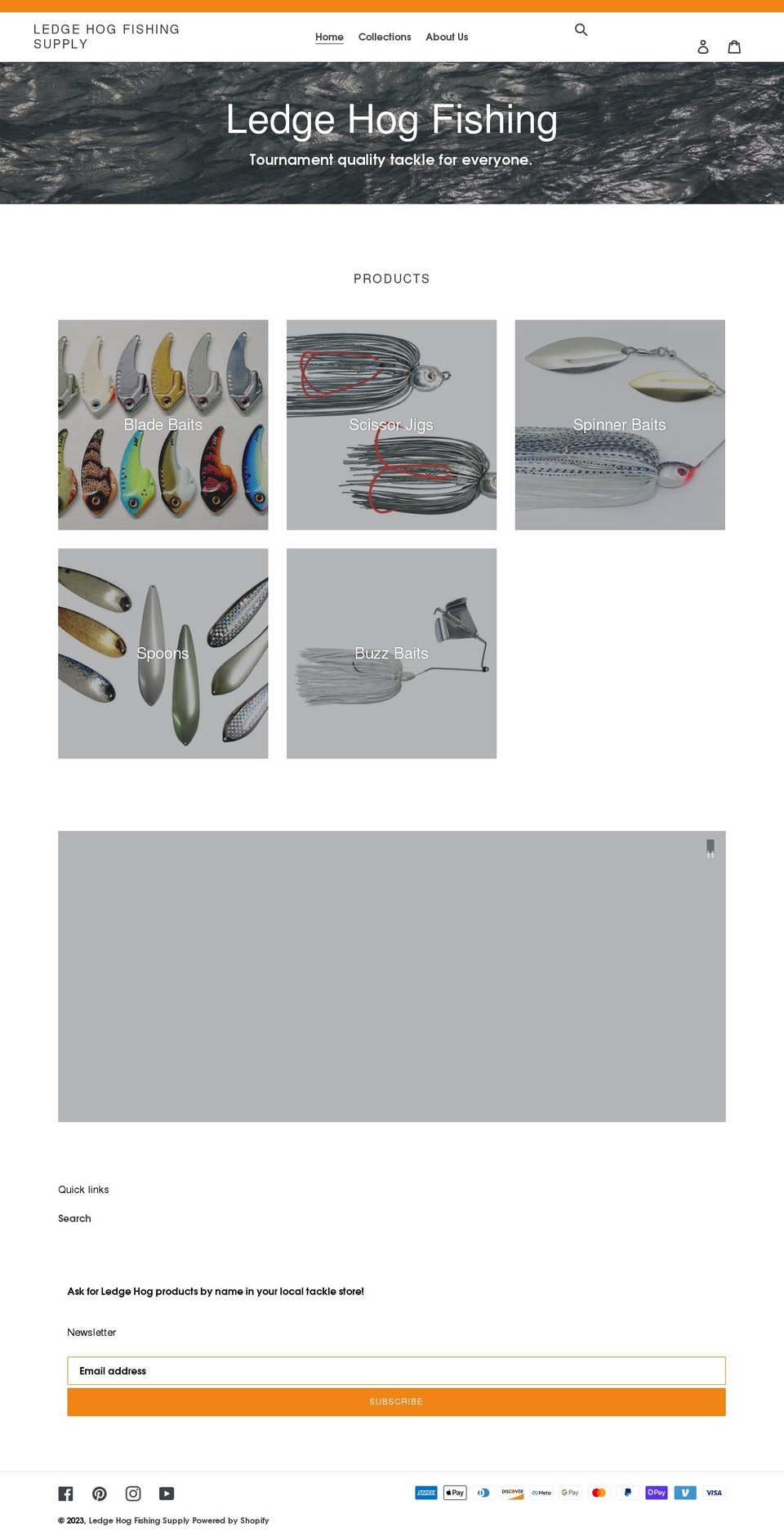 ledgehog.com shopify website screenshot