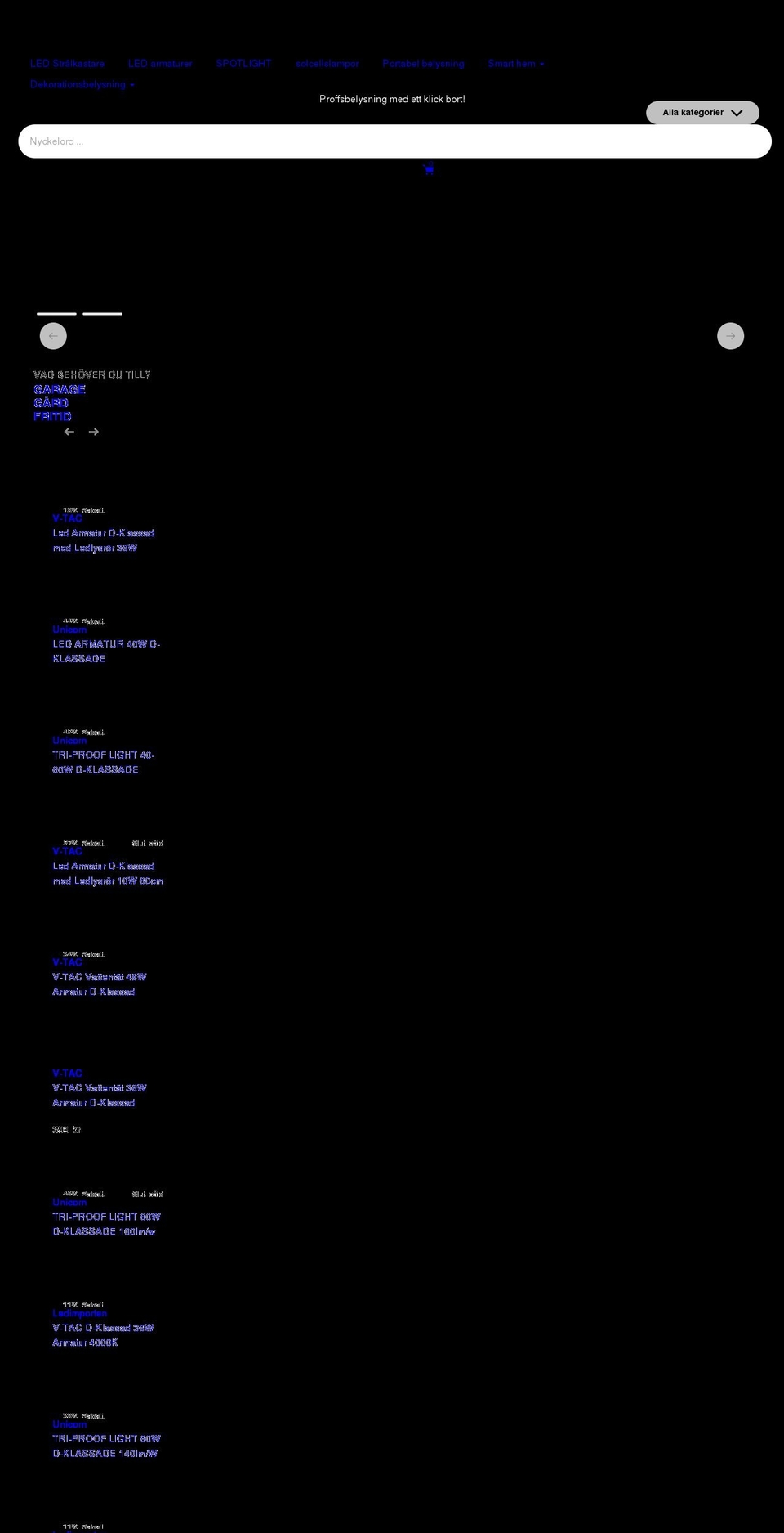 ledimporten.com — Shopify storefront screenshot
