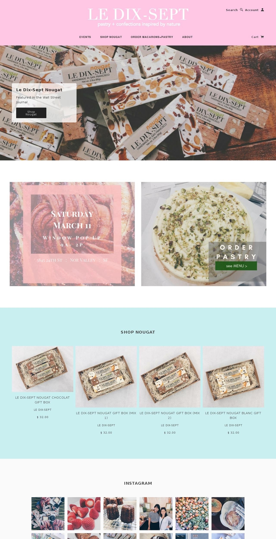 ledixsept.com shopify website screenshot