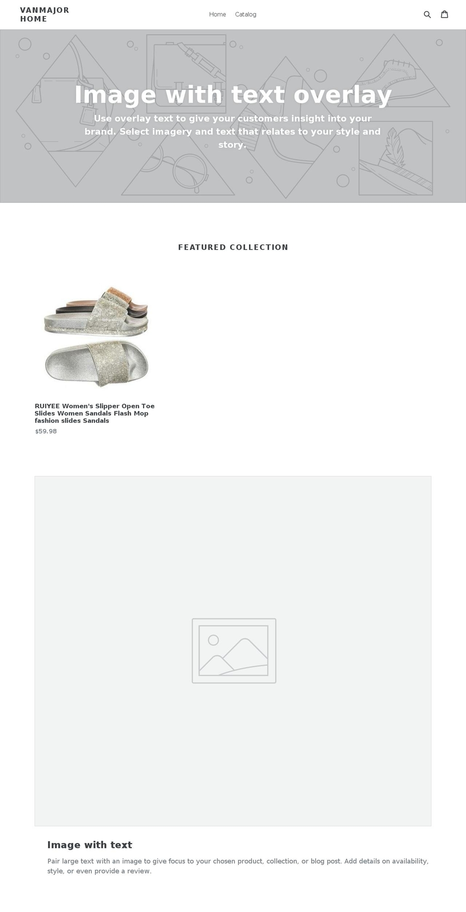 ledpillows.com — Shopify storefront screenshot