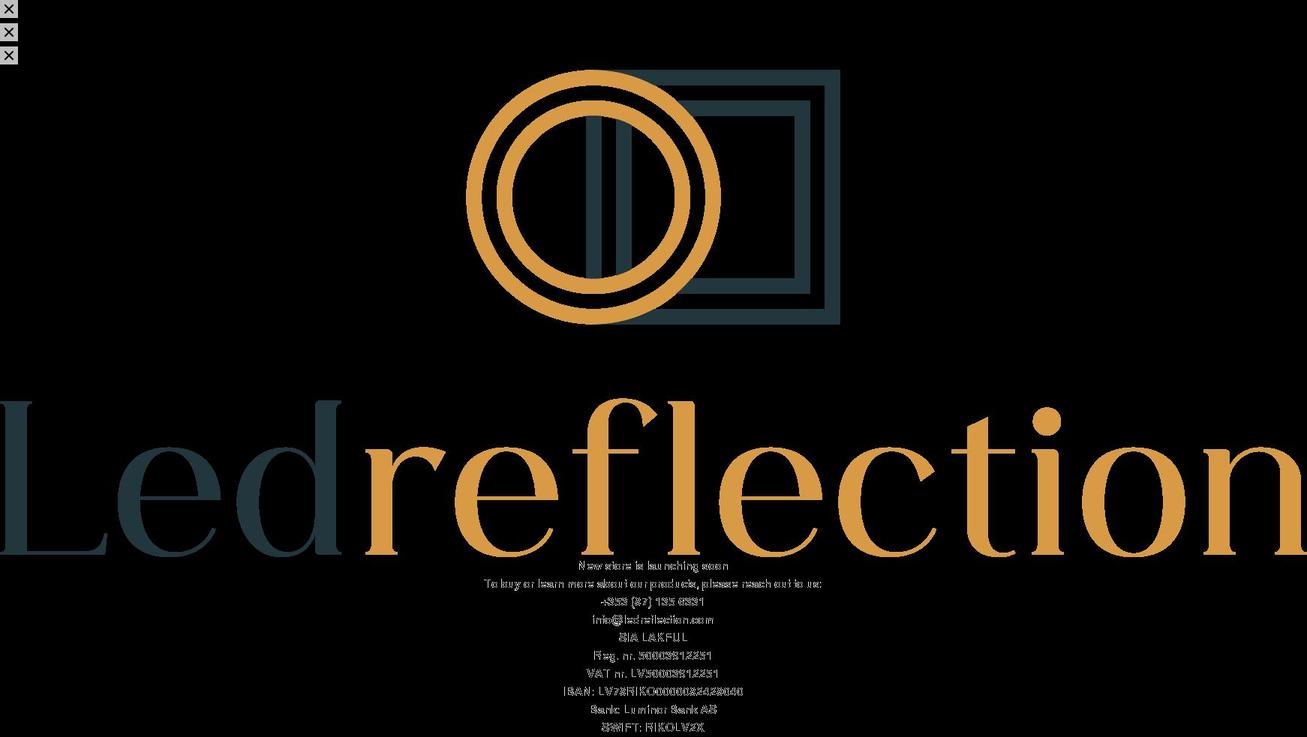 ledreflection.com shopify website screenshot