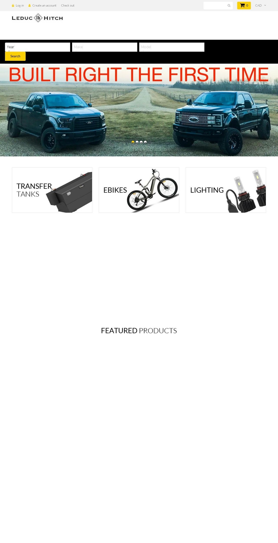 leduchitch.com shopify website screenshot