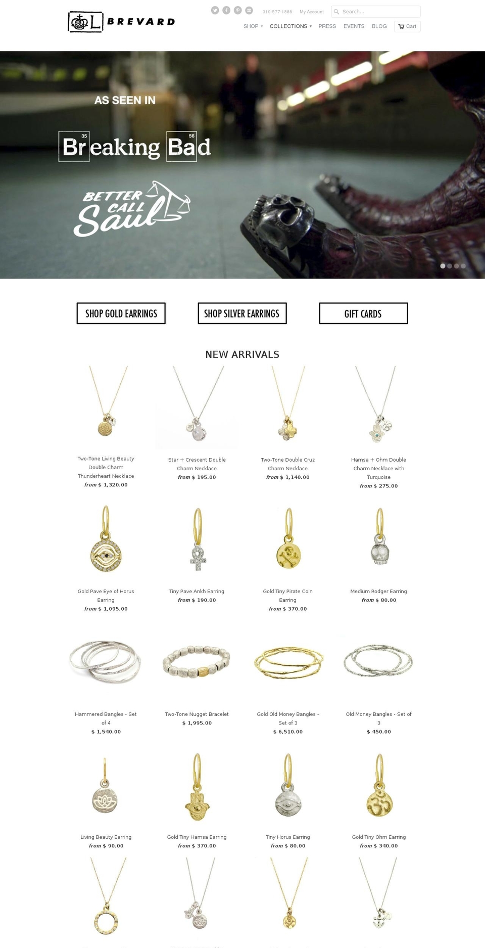 leebrevard.com shopify website screenshot