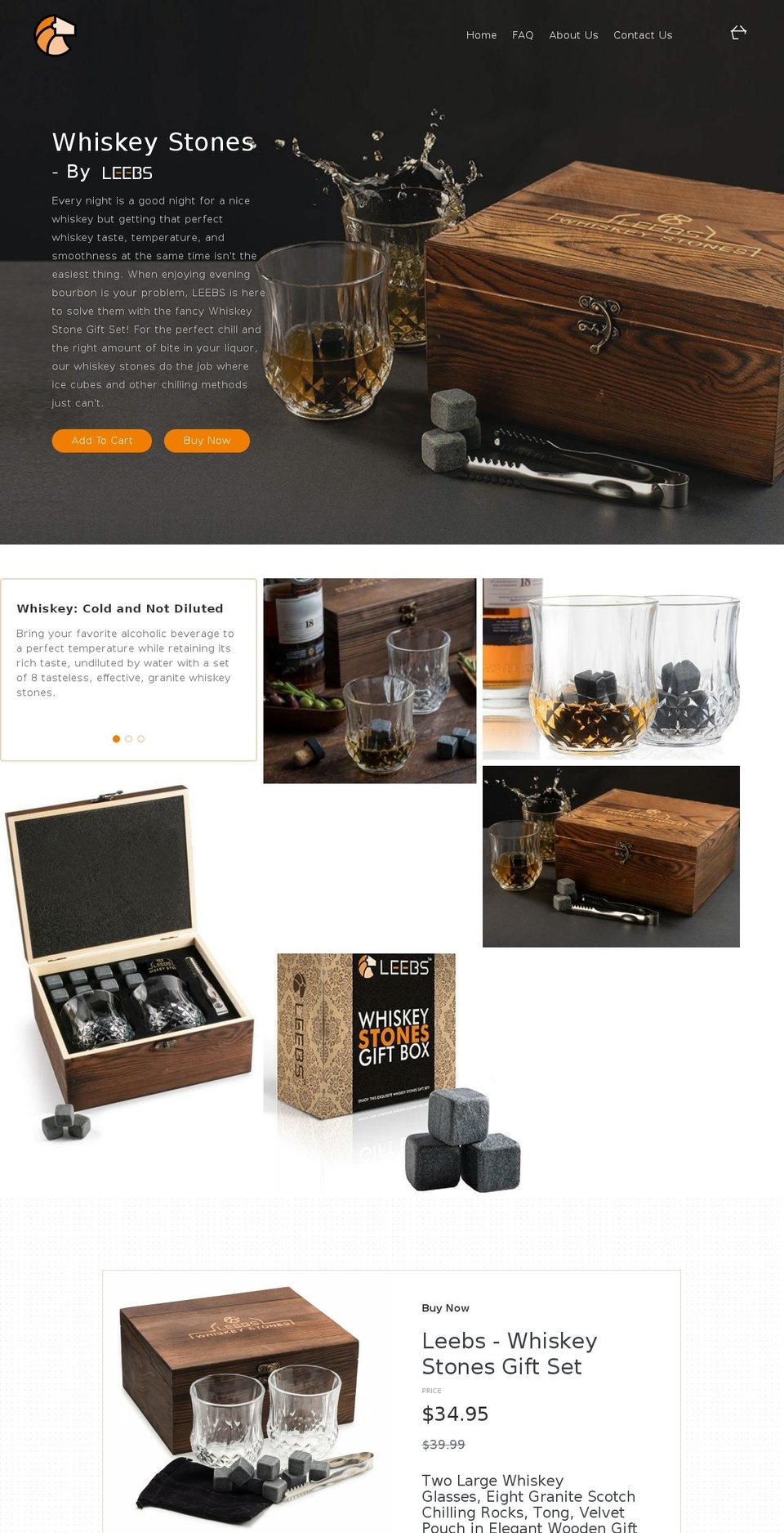 leebsbrand.com — Shopify storefront screenshot