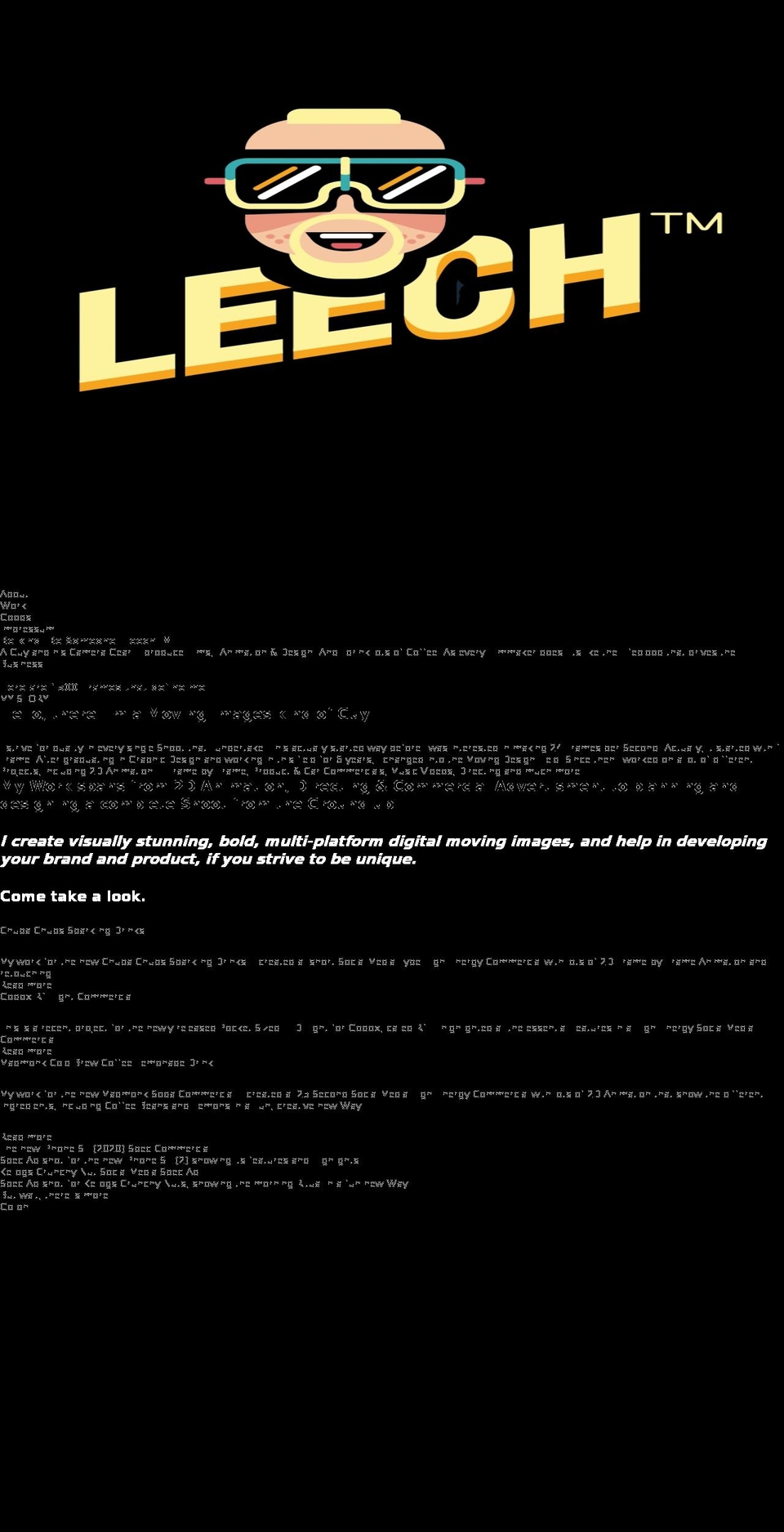leechtm.com — Shopify storefront screenshot