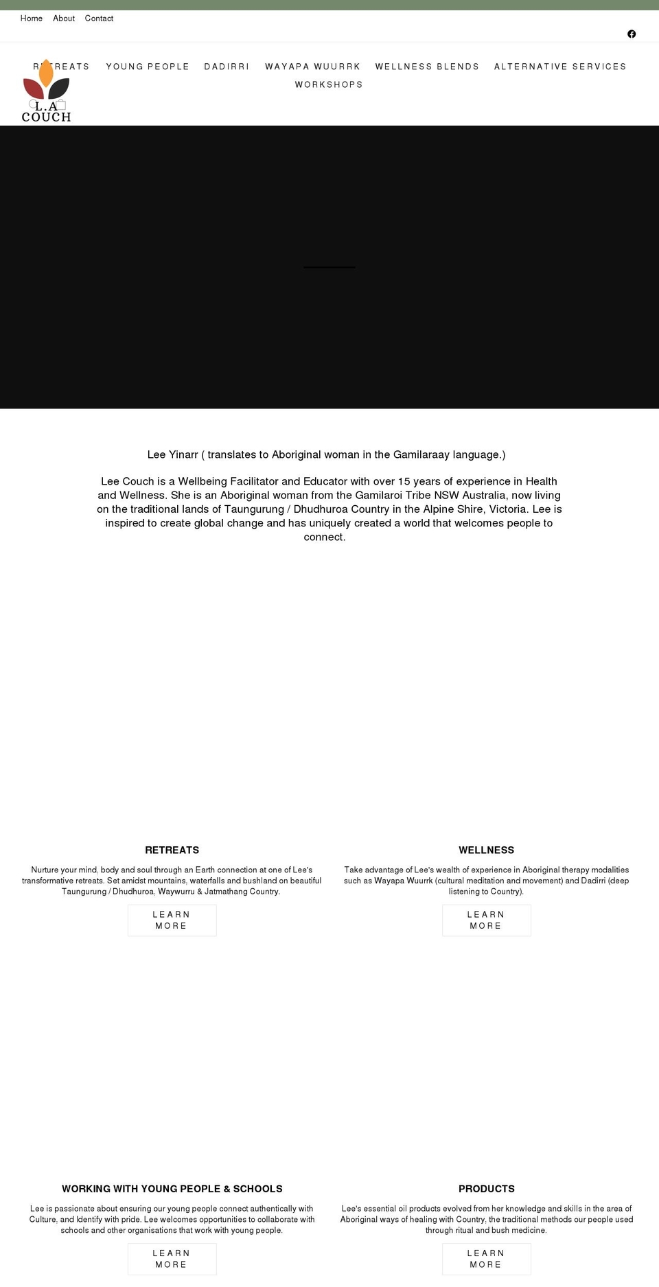 leecouch.com shopify website screenshot