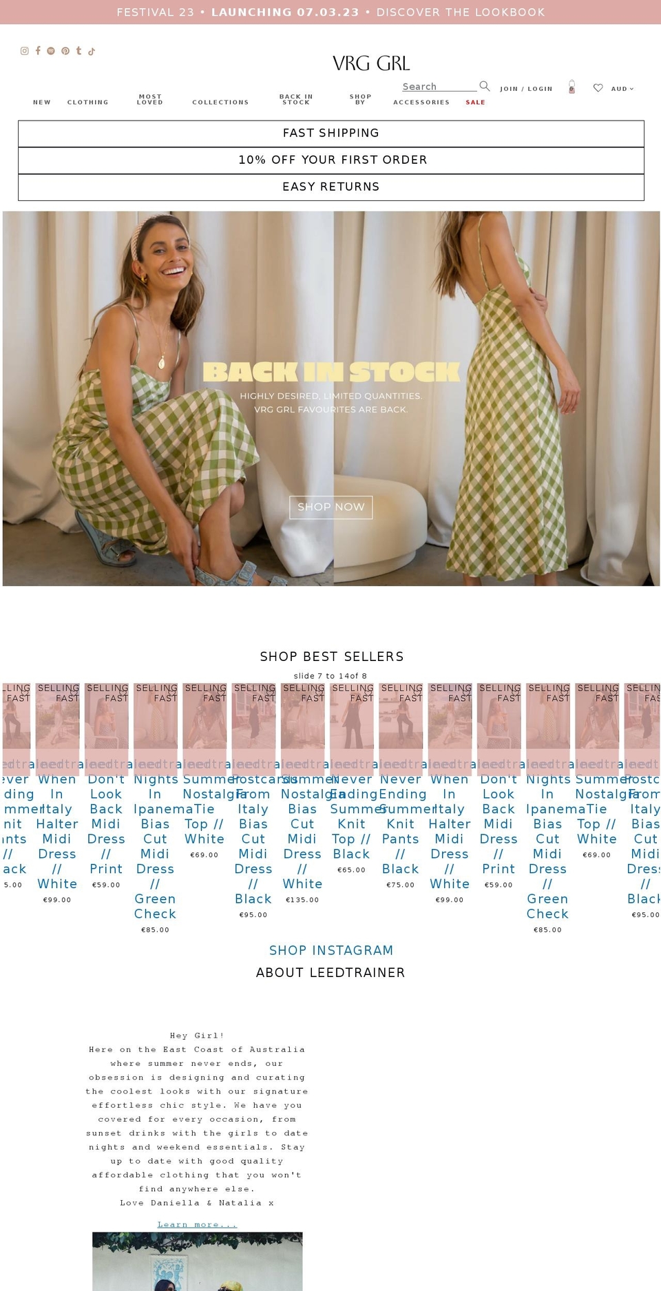 Jan st  Sale - Temporarily using Shopify theme site example leedtrainer.com