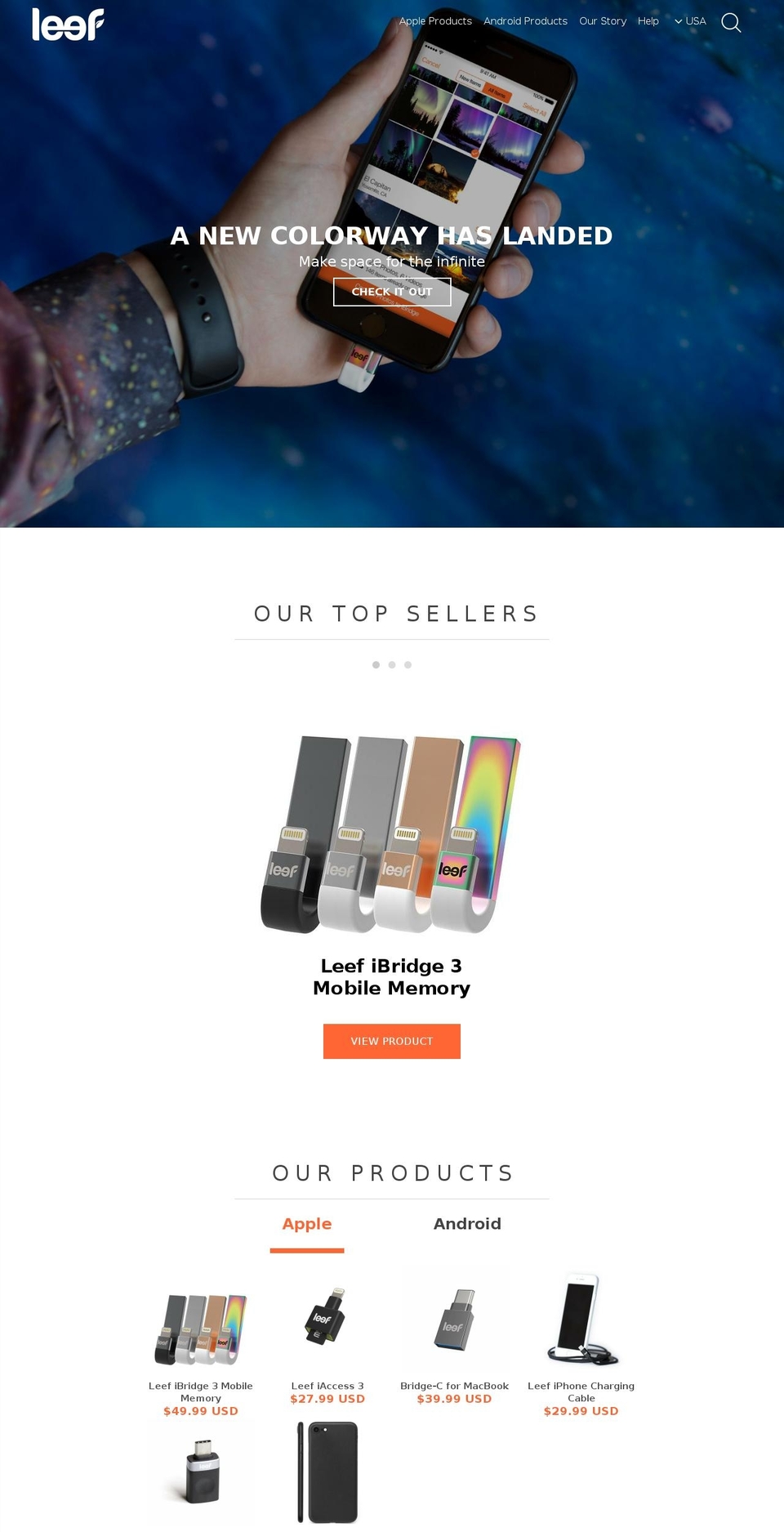 leefco.com shopify website screenshot