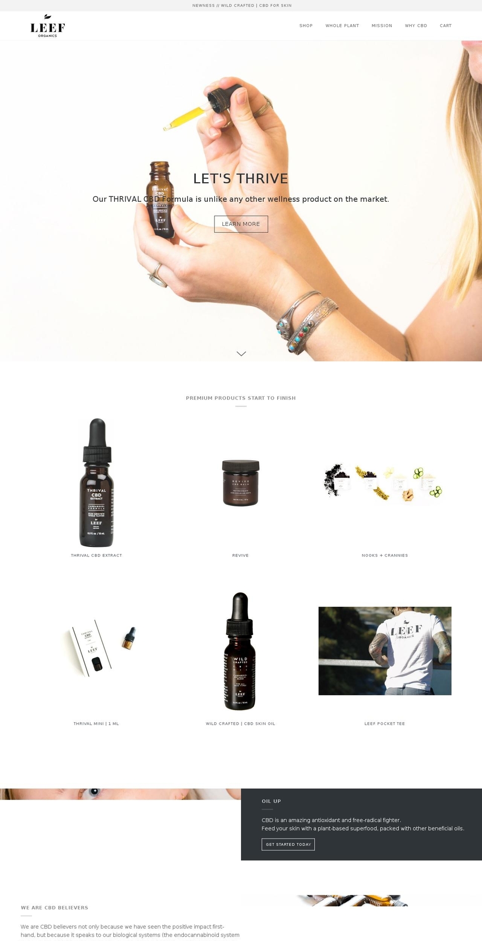 leefwellness.com — Shopify storefront screenshot