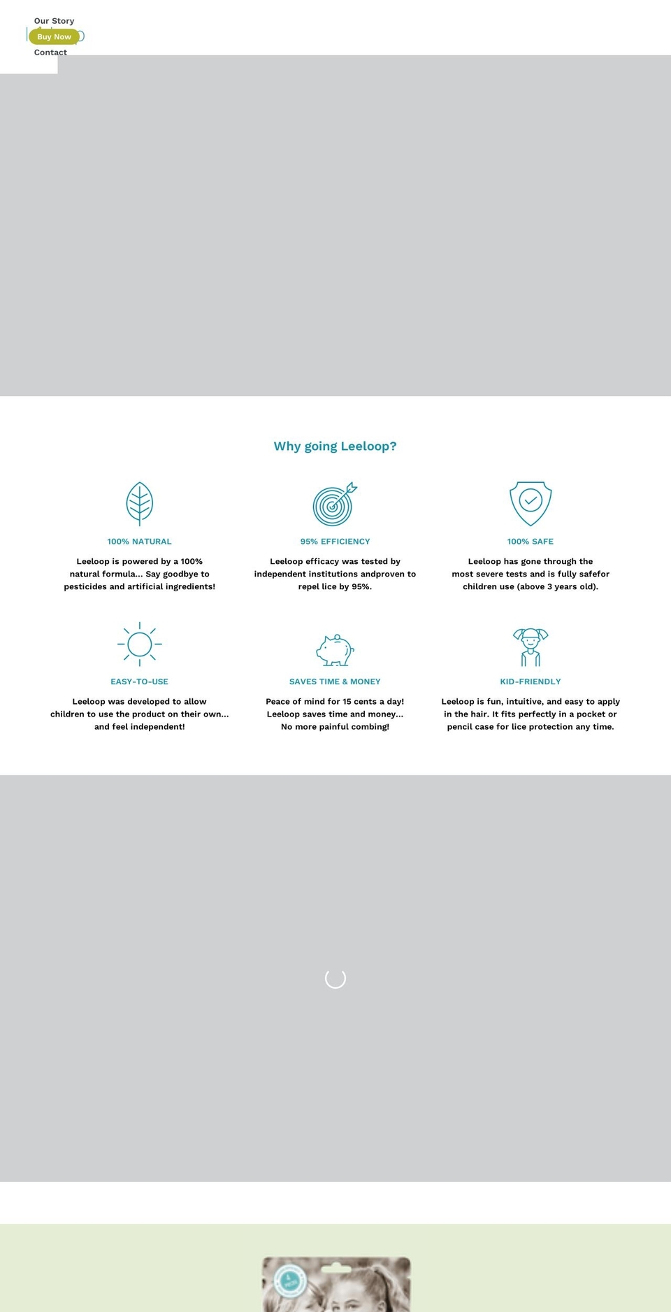 leeloopusa.com — Shopify storefront screenshot