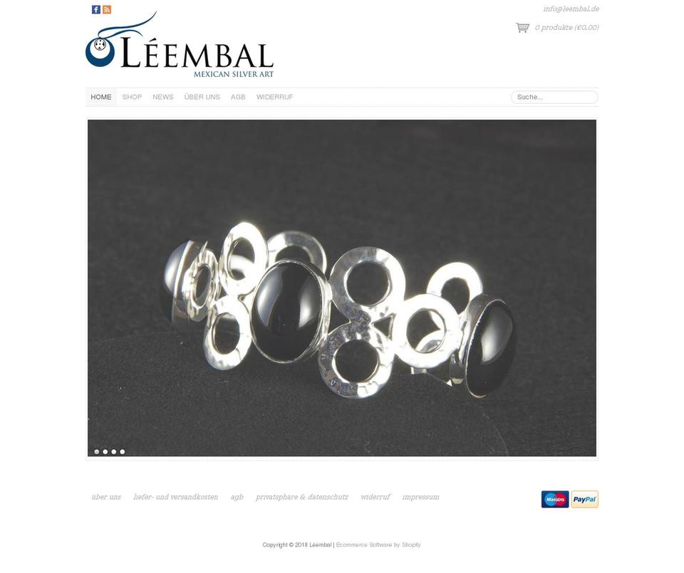 leembal.de shopify website screenshot