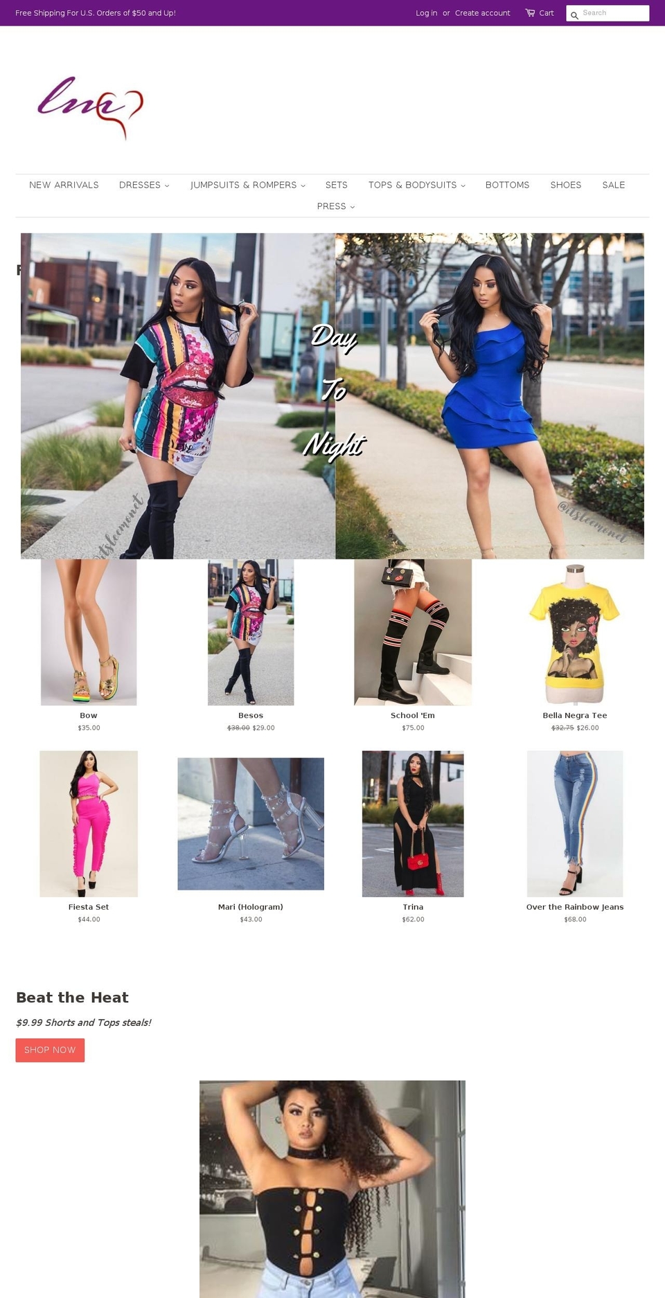 leemonet.com shopify website screenshot