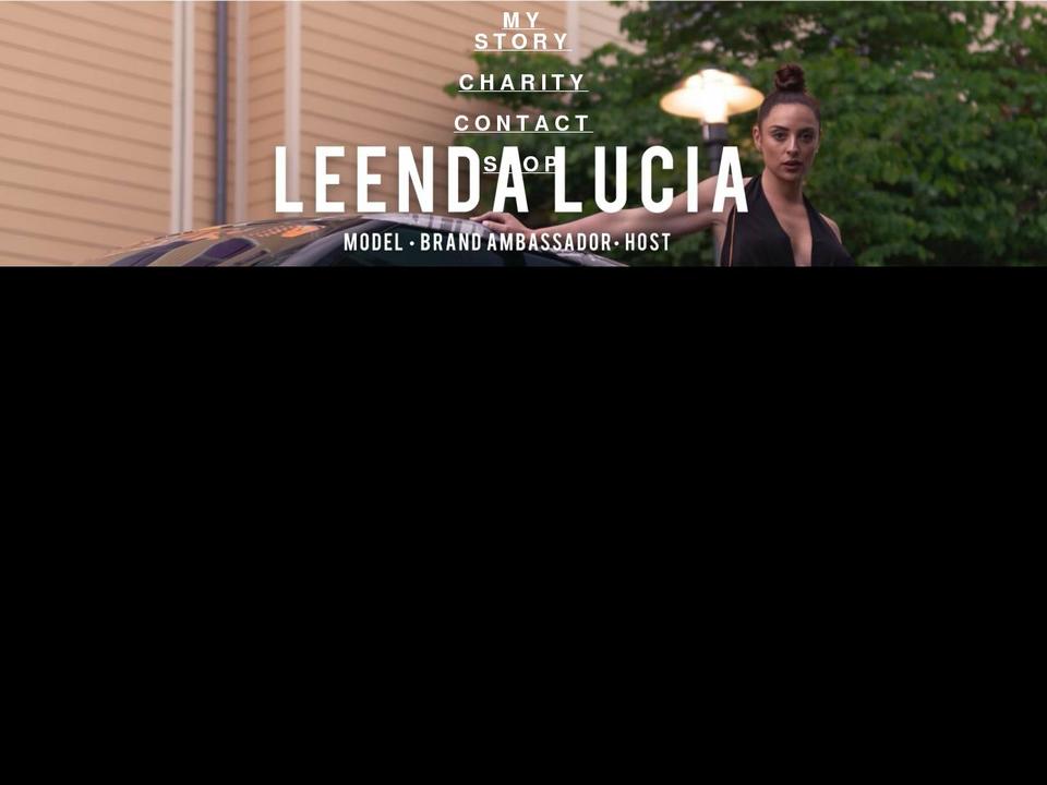 leendalucia.com shopify website screenshot