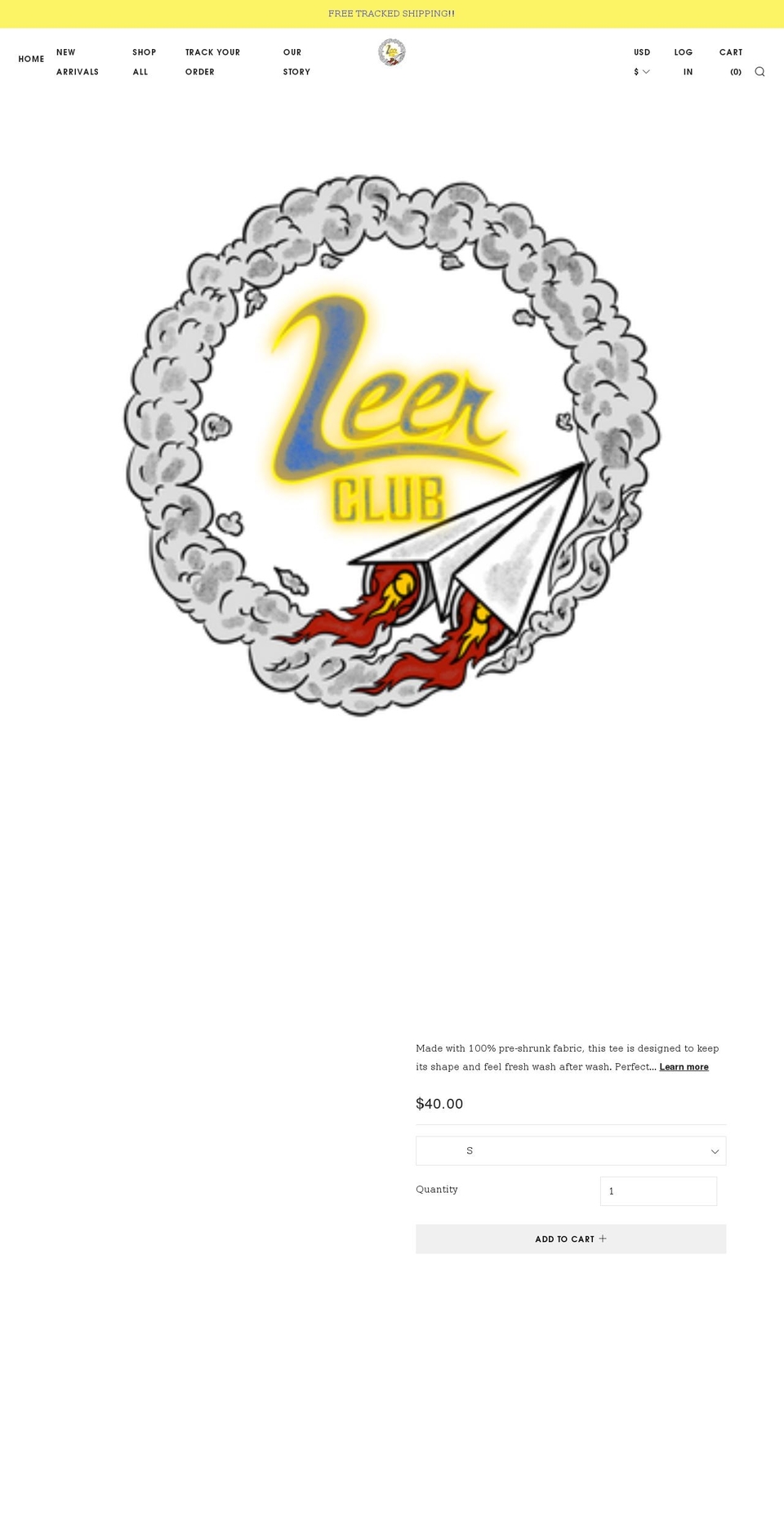 leerclub.com shopify website screenshot