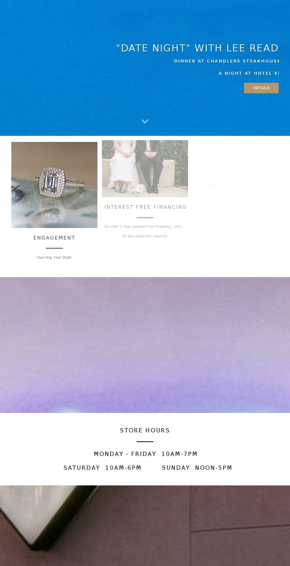 leereedidahosdiamondjeweler.net shopify website screenshot