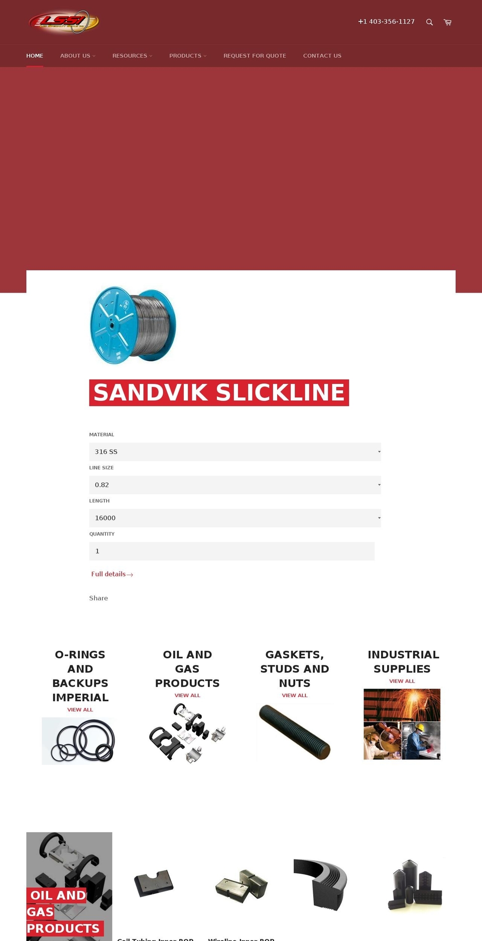 leeseals.com — Shopify storefront screenshot