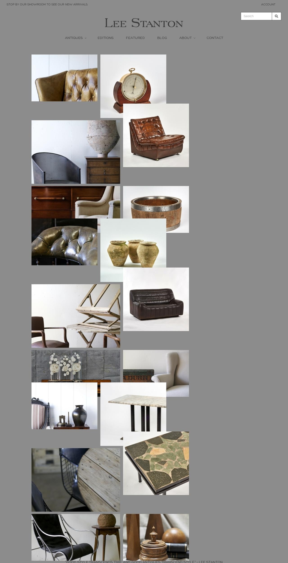 leestanton.com shopify website screenshot