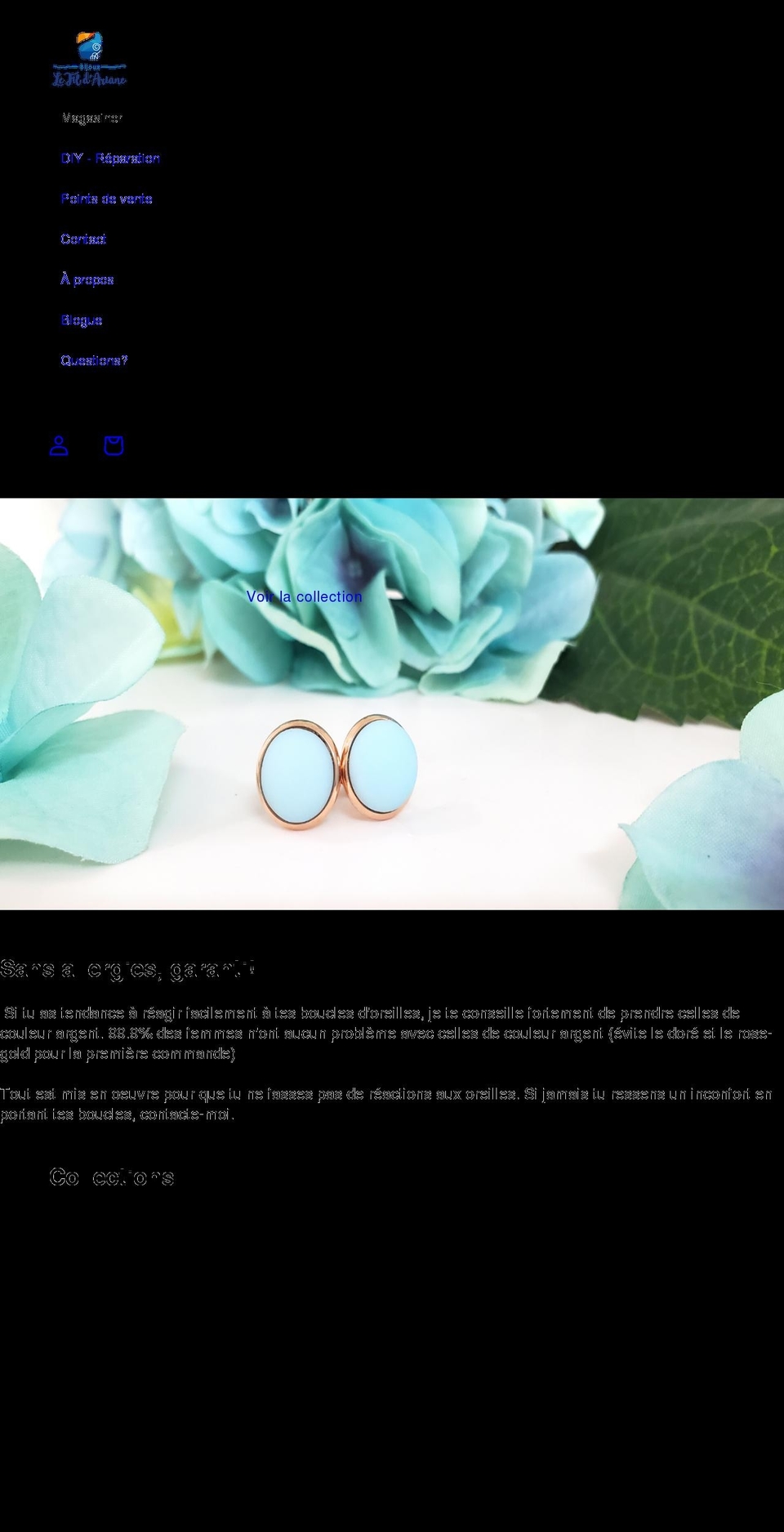 lefildariane.ca shopify website screenshot