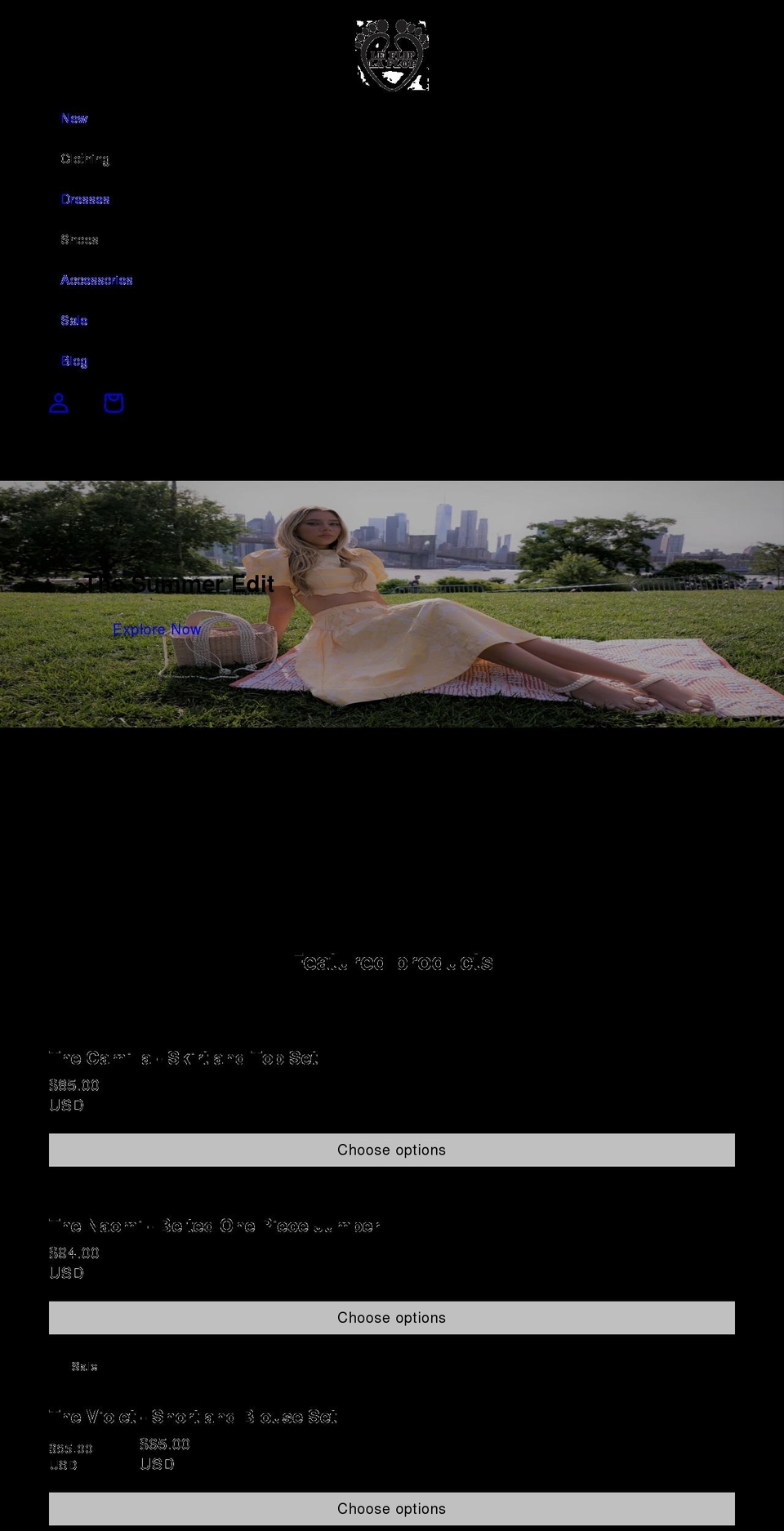 lefliplaflop.com shopify website screenshot