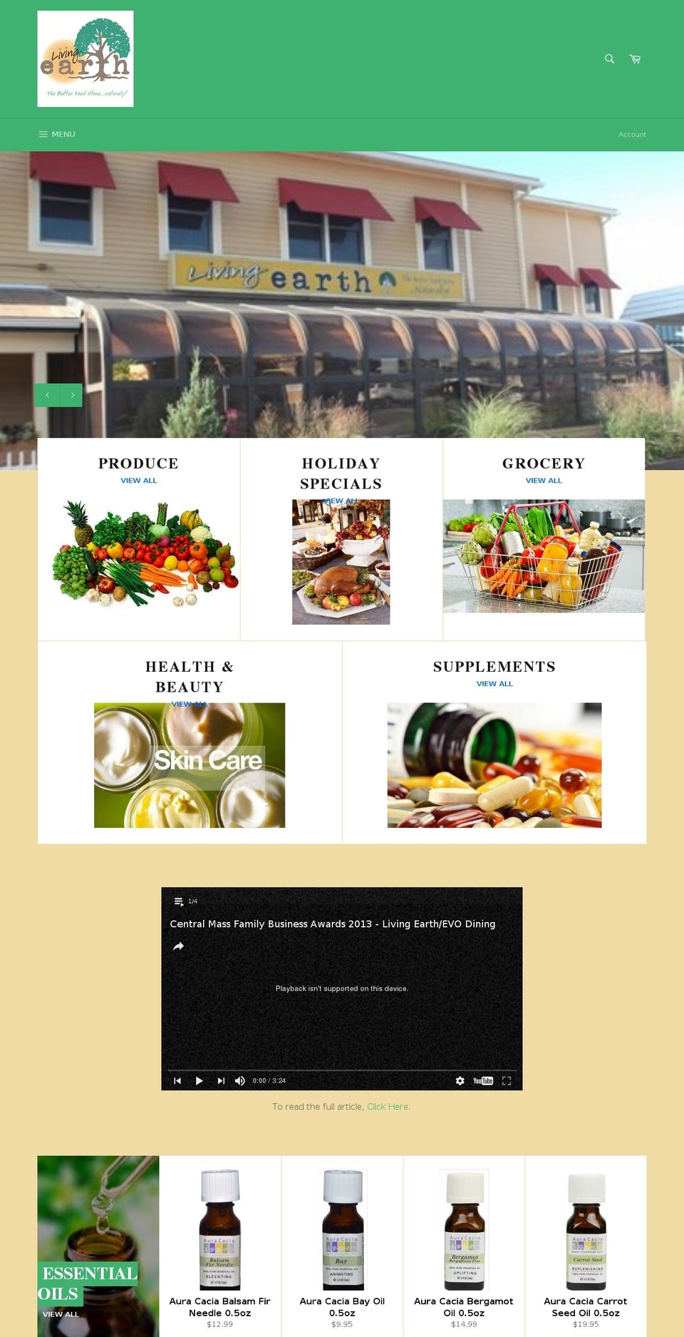 lefoods.com shopify website screenshot