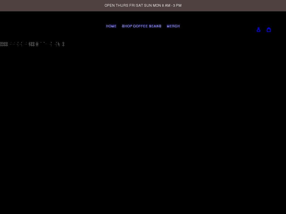 lefthandcoffee.com shopify website screenshot