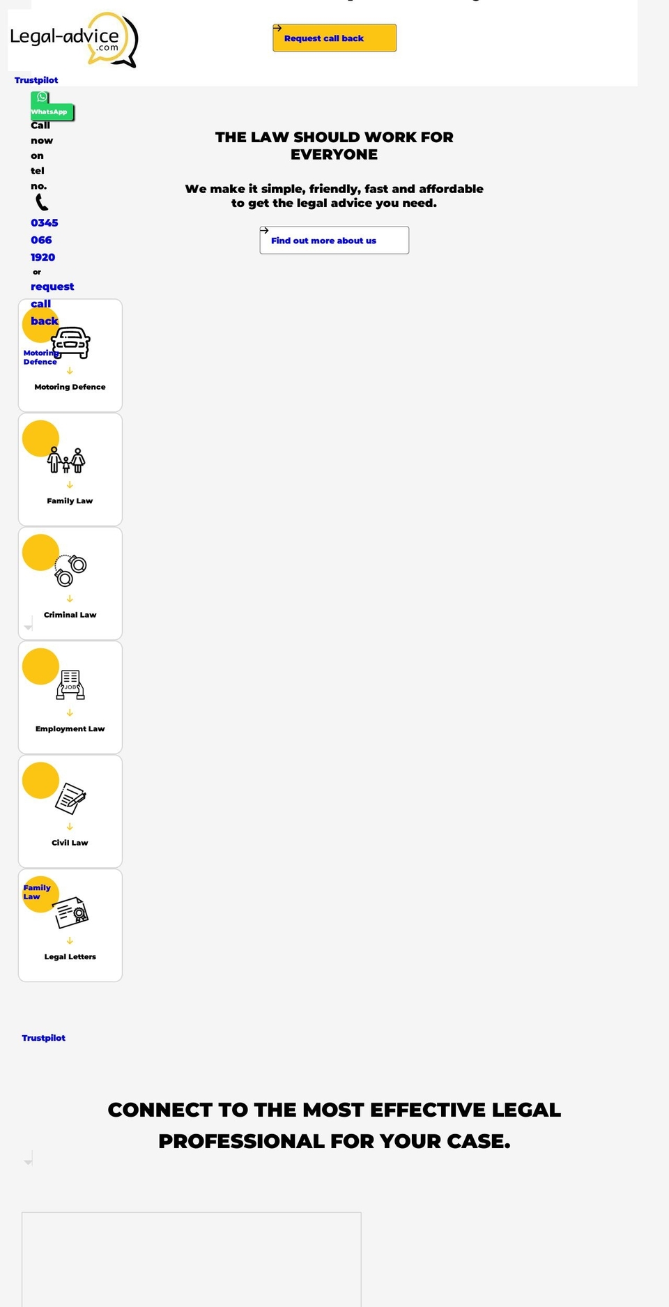 legal-advice.com shopify website screenshot