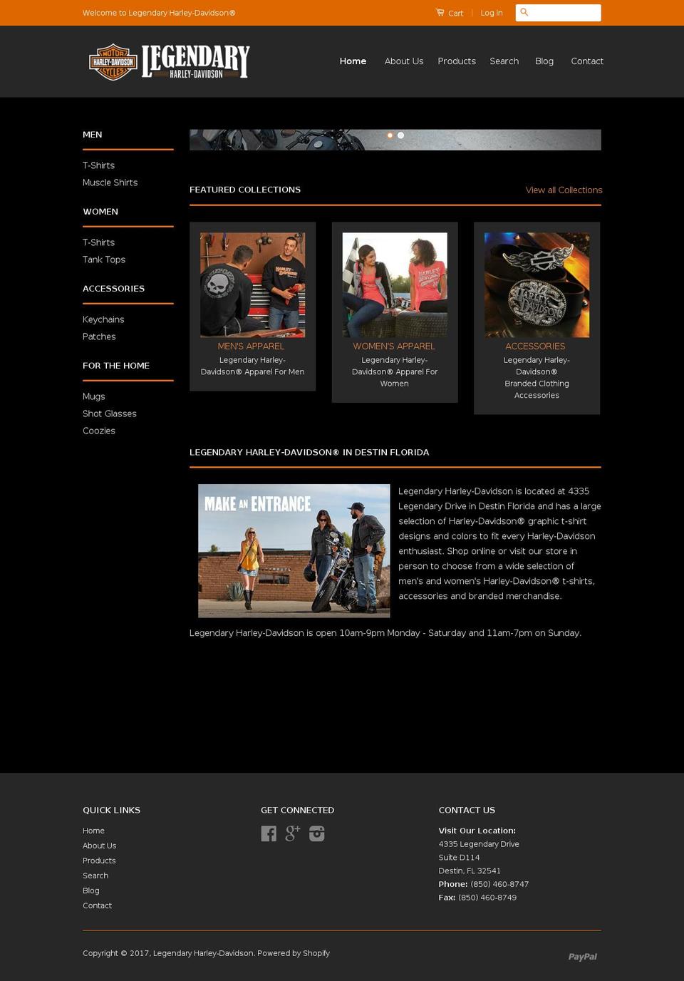legendaryhd.com shopify website screenshot