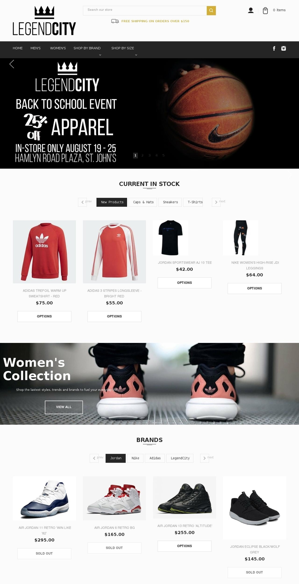 theme-export Shopify theme site example legendcitykicks.com