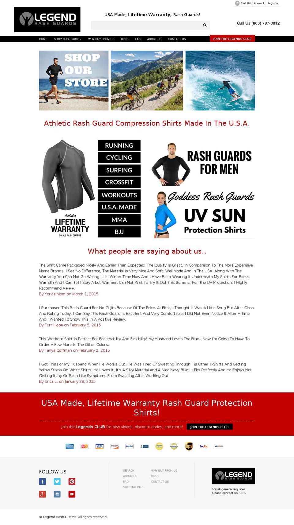 smart-marketer-ecomm-theme-v1-2 Shopify theme site example legendrashguards.com