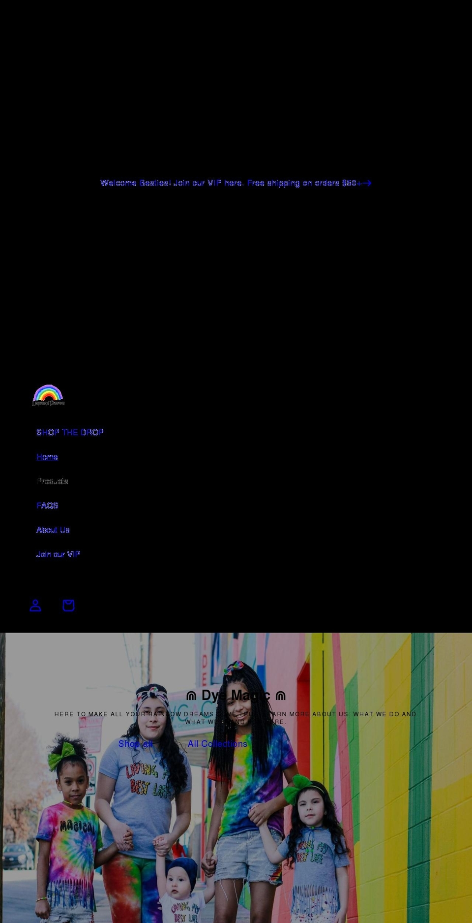 legendsxphenoms.com — Shopify storefront screenshot