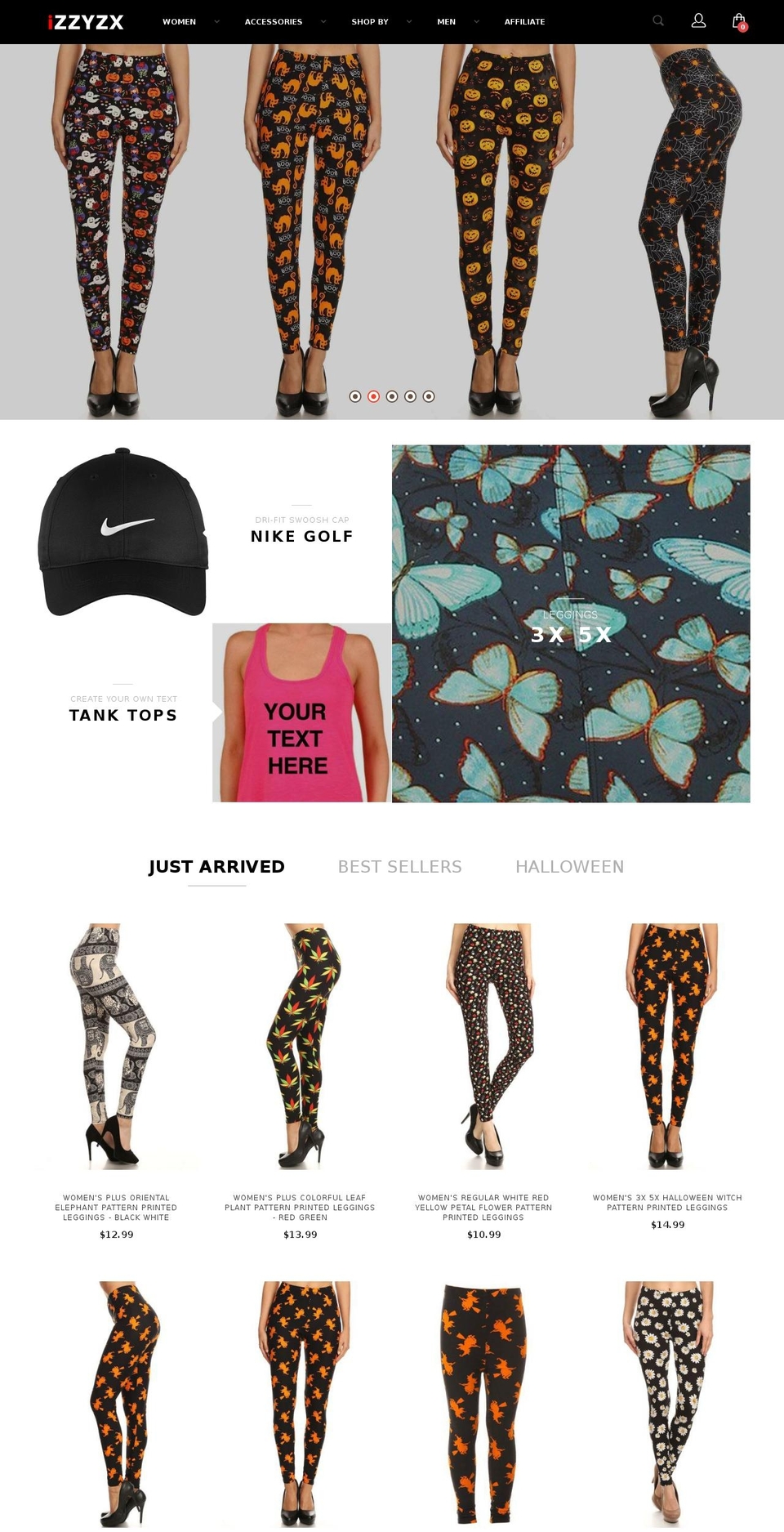 belle Shopify theme site example leggings.fit