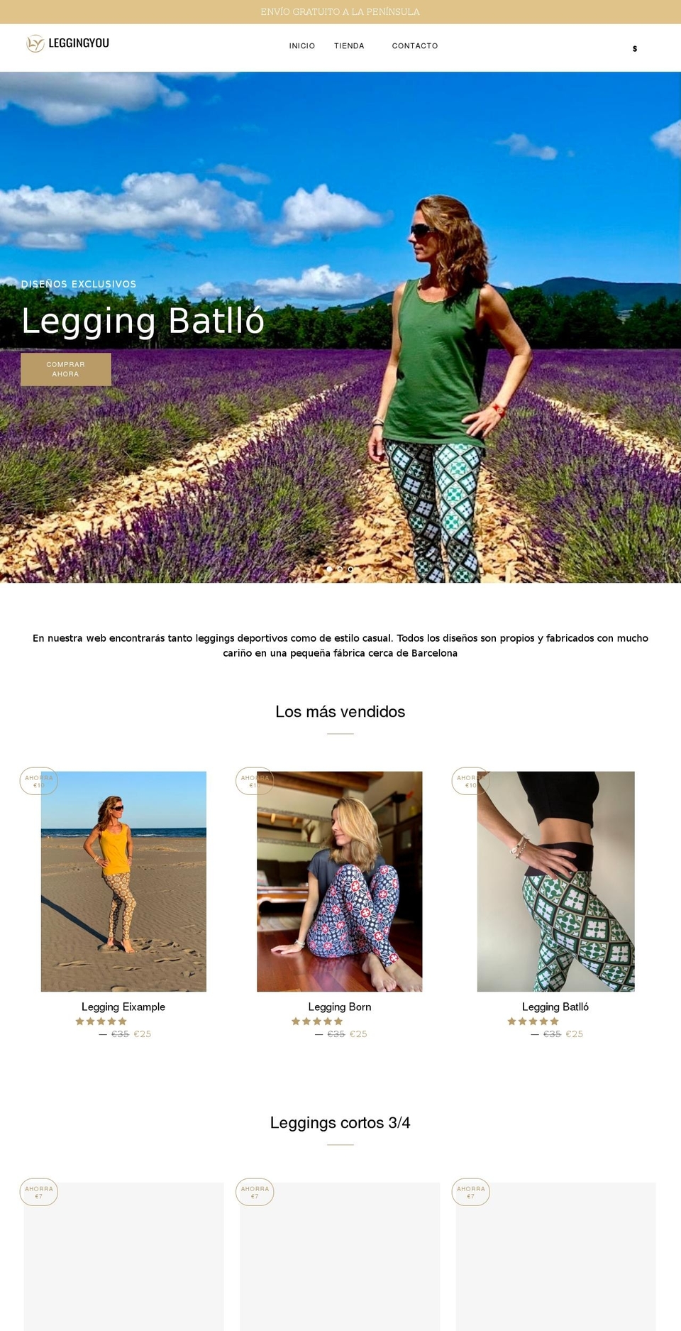 leggingyou.com shopify website screenshot