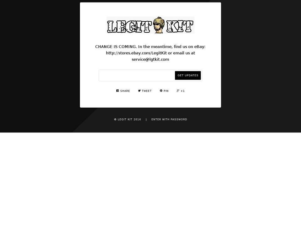 legitkit.com shopify website screenshot