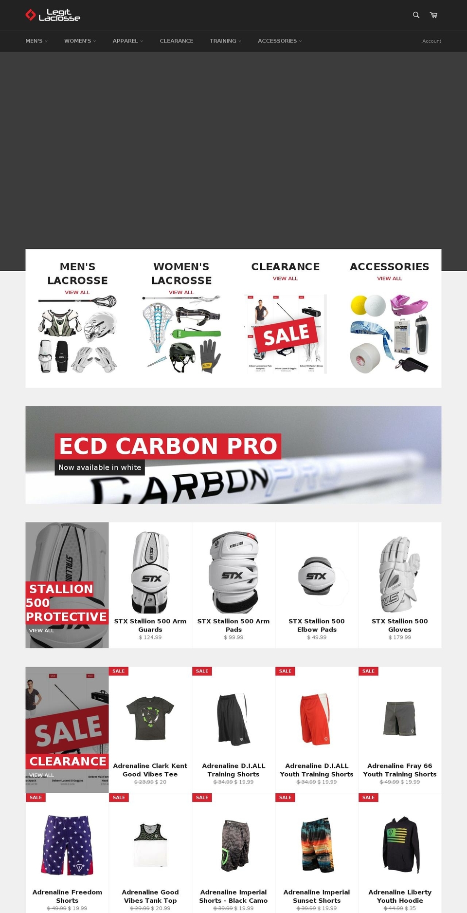 legitlax.com shopify website screenshot