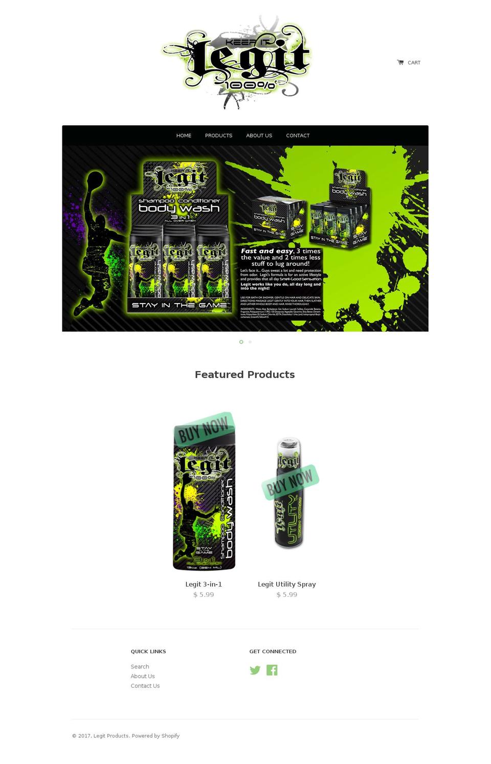 legitproducts.com shopify website screenshot
