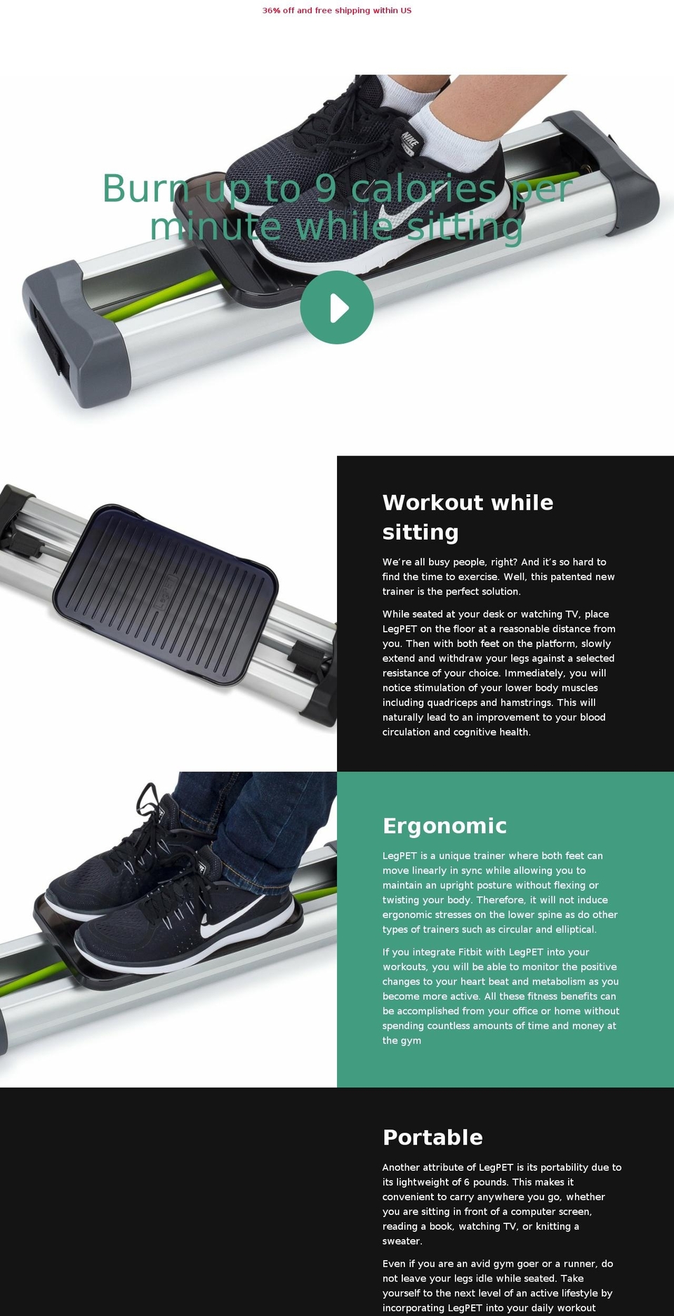 legpet.com shopify website screenshot