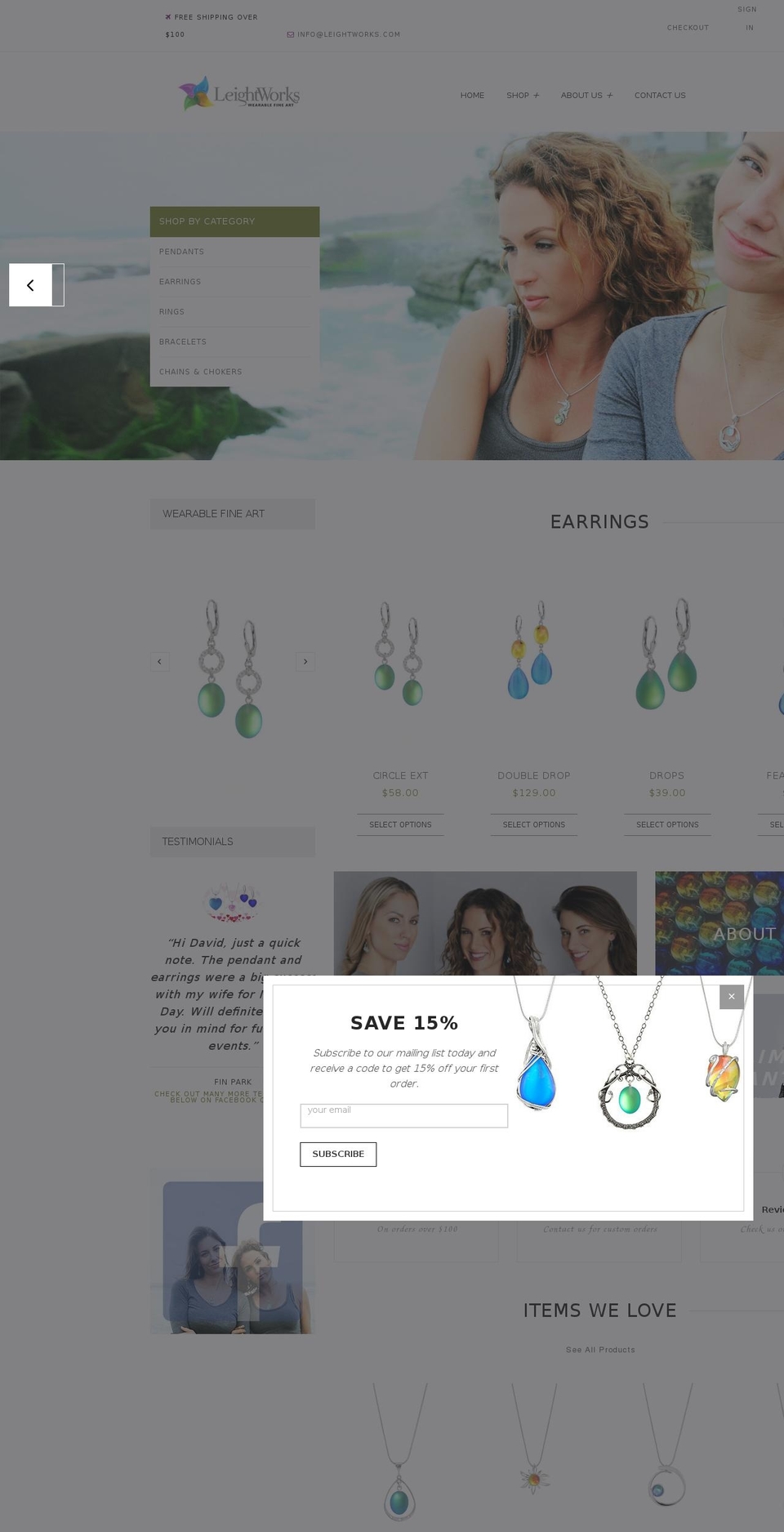 leightworks.com shopify website screenshot