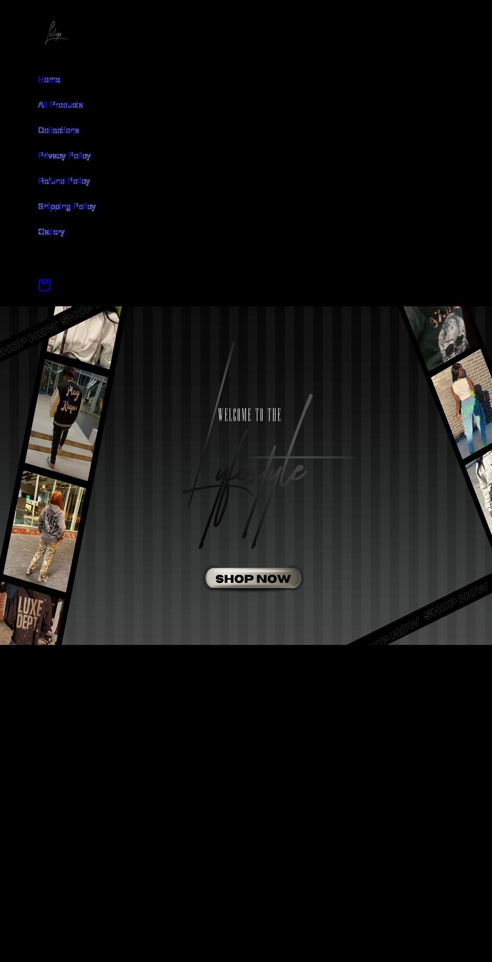 leiluxe.com shopify website screenshot