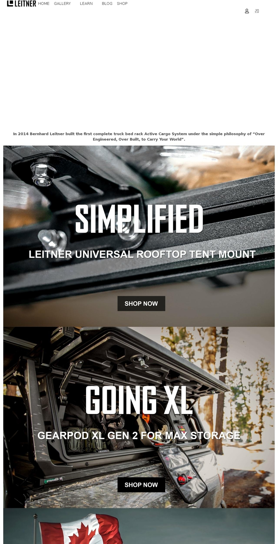 leitnerdesigns.com shopify website screenshot