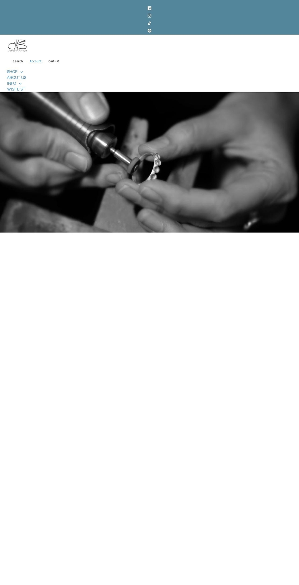 lejewelrydesigns.com shopify website screenshot
