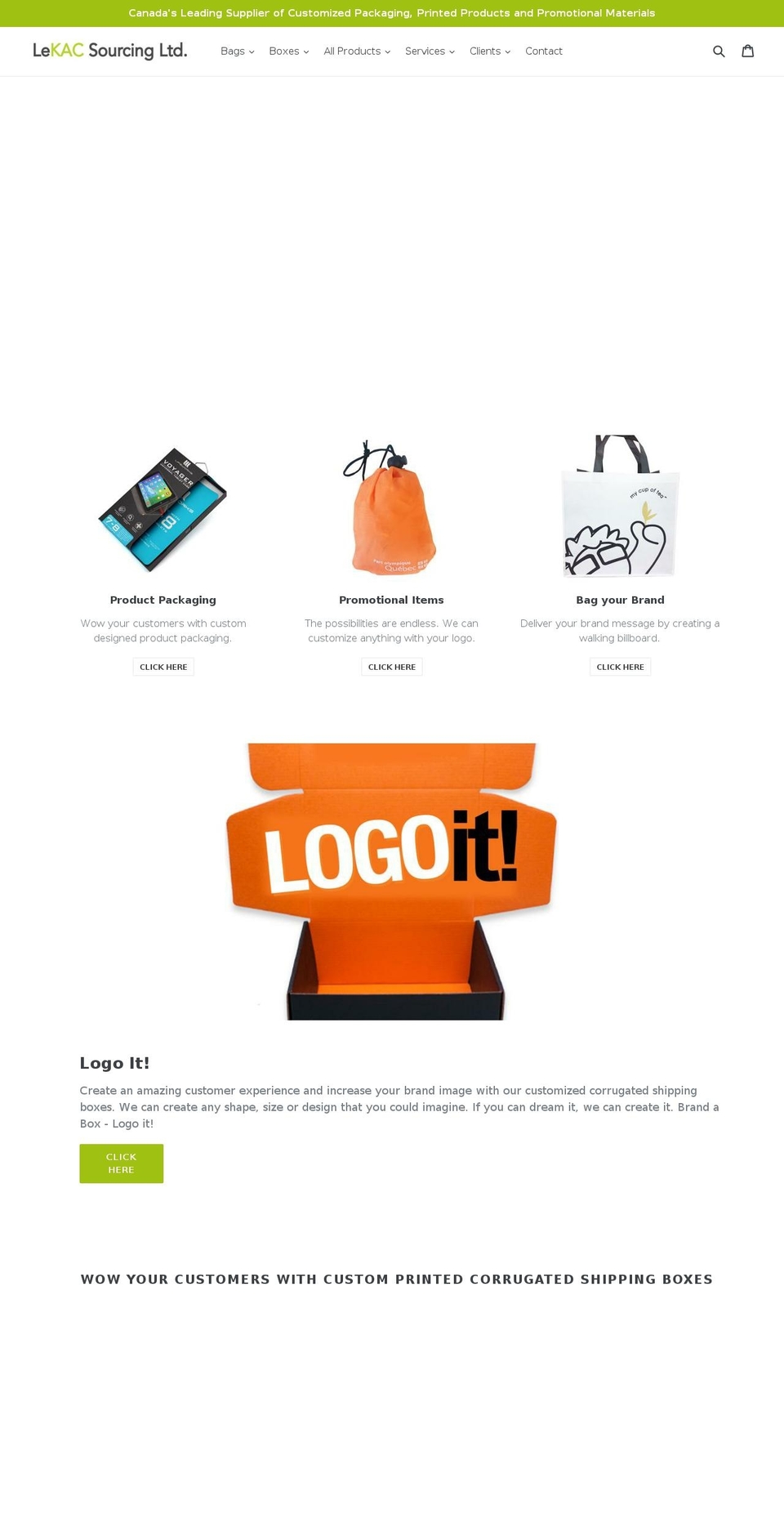 New Website Shopify theme site example lekac.ca