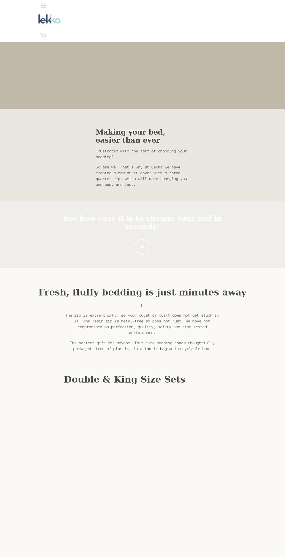 lekka.co.uk shopify website screenshot