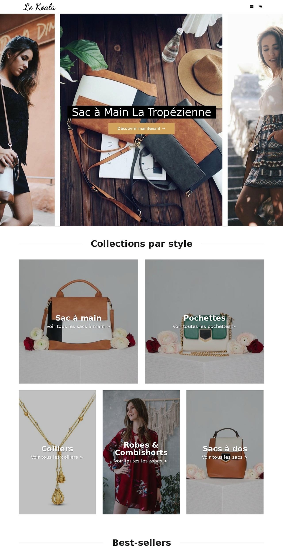 lekoala.fr shopify website screenshot